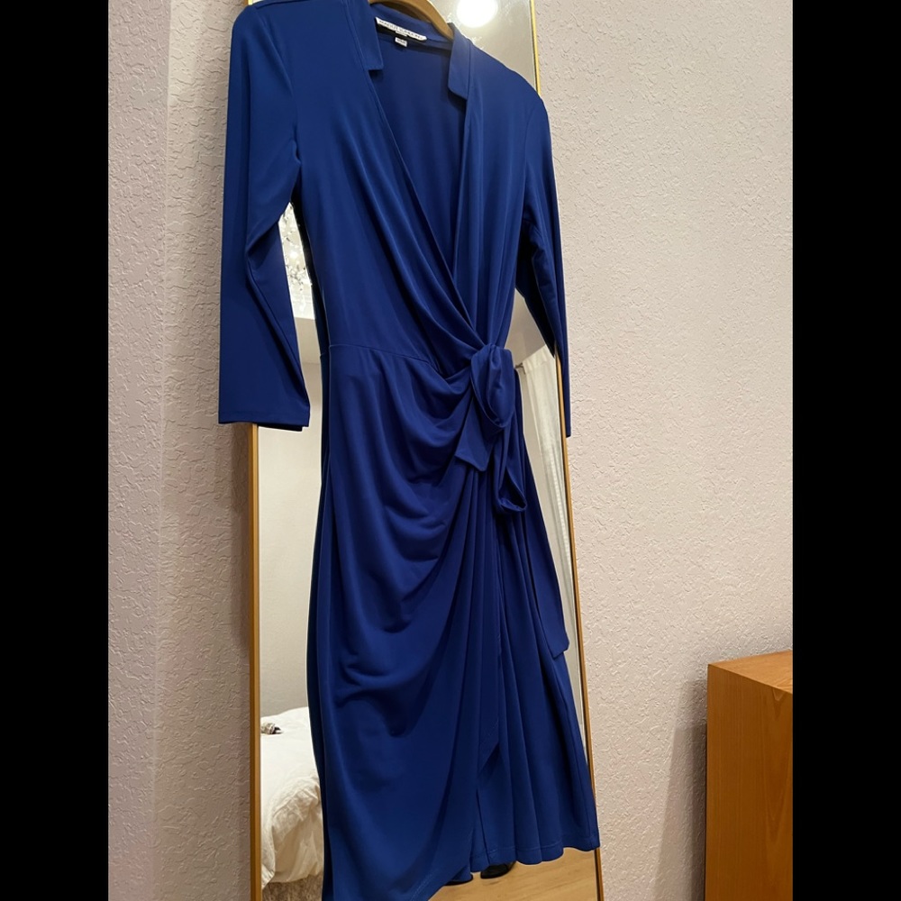Maggot London royal blue dress